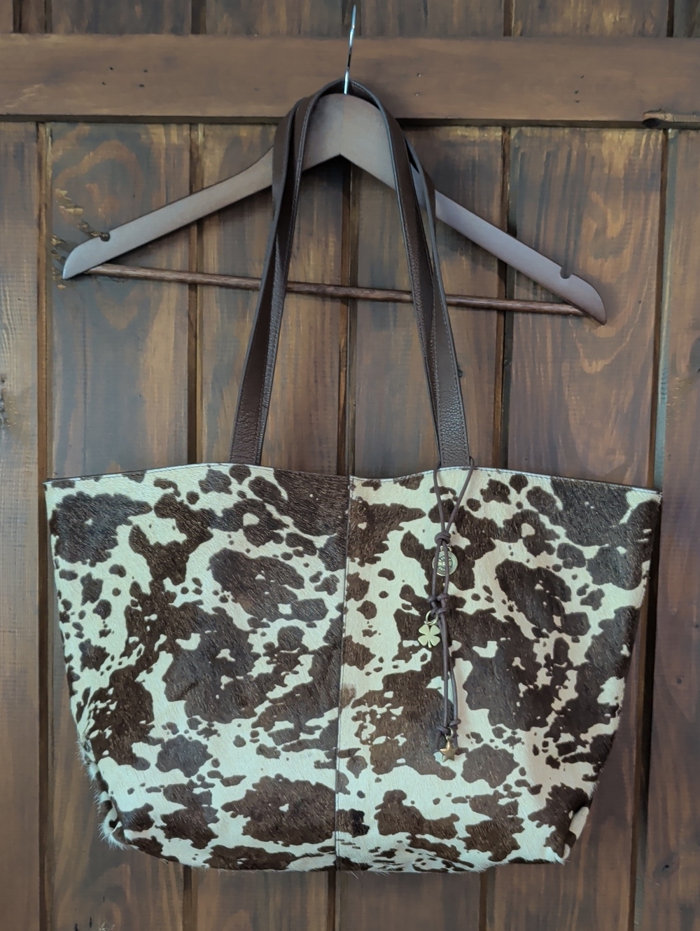 Lucky Brand  Noel Cowhide Tote